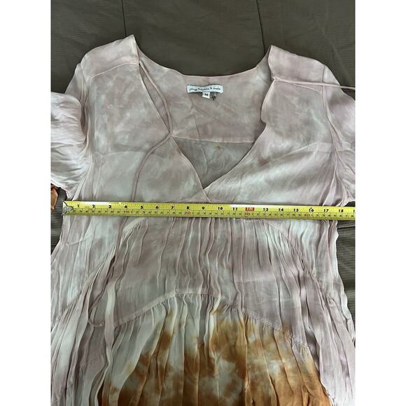 Young Fabulous & Broke Yfb Boho Dress Tie Dye Flowy Size Medium - Picture 9 of 9